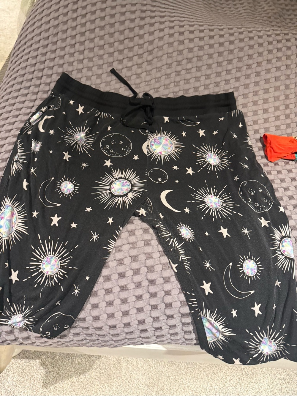 Black Celestial bomb party obsidia lounge wear 2x